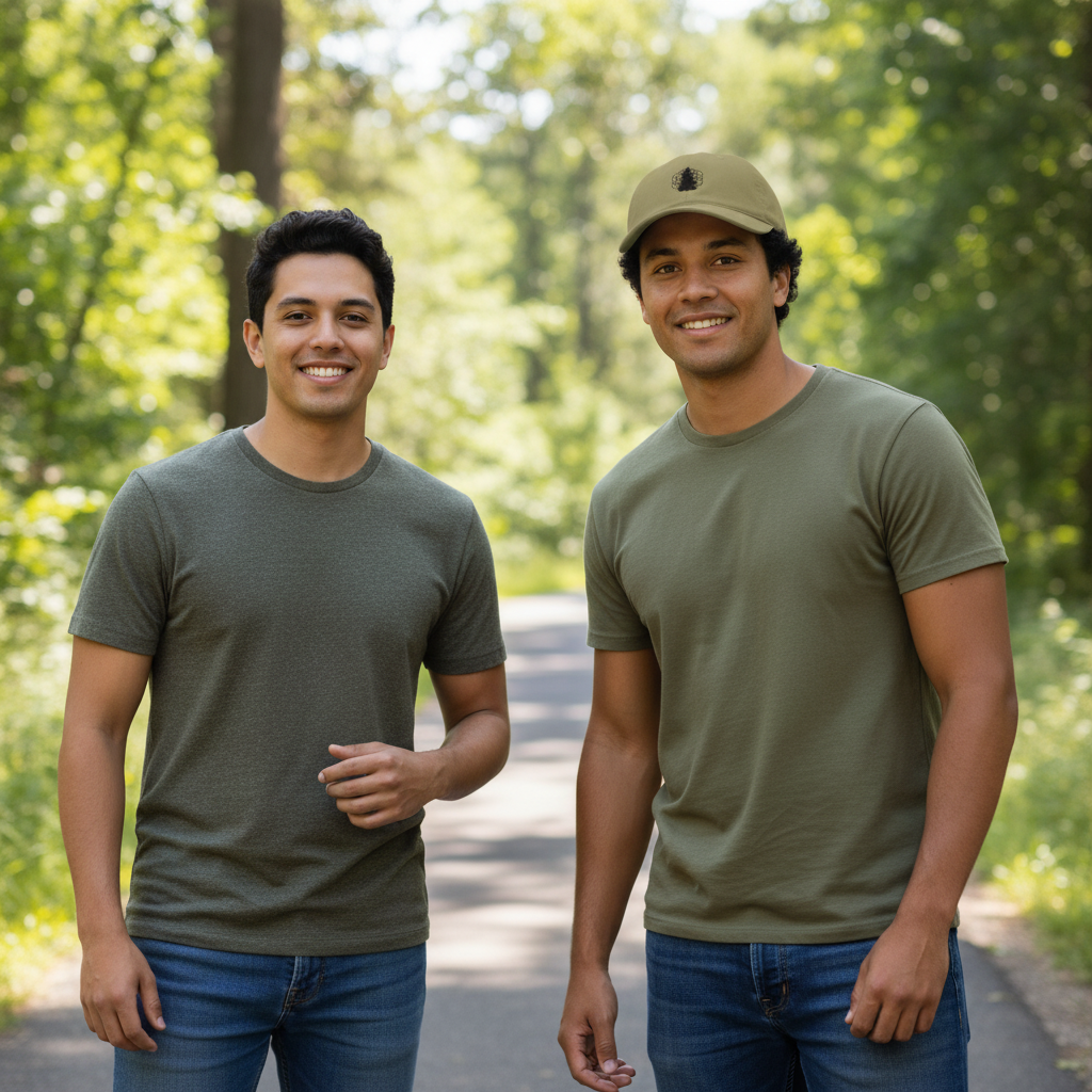 Organic Dad Hat - Embroidered