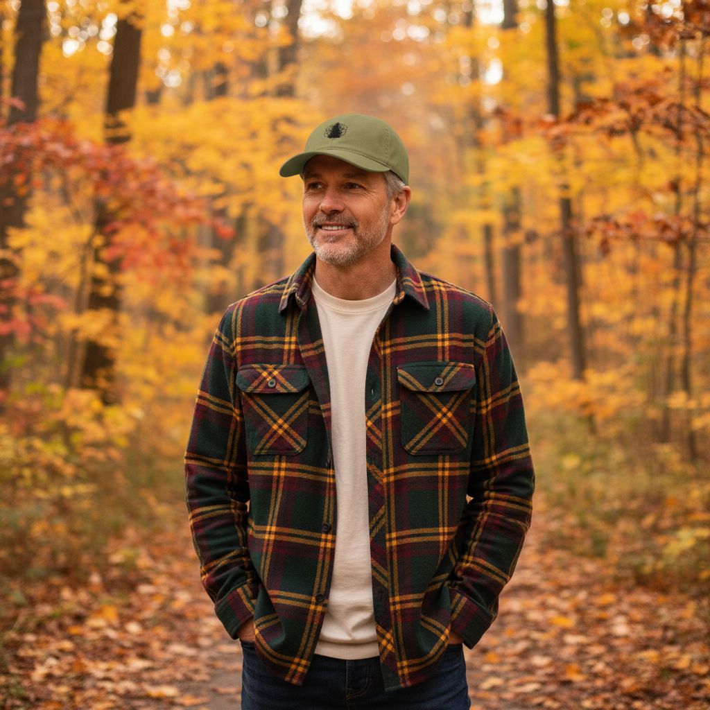 Organic Dad Hat - Embroidered