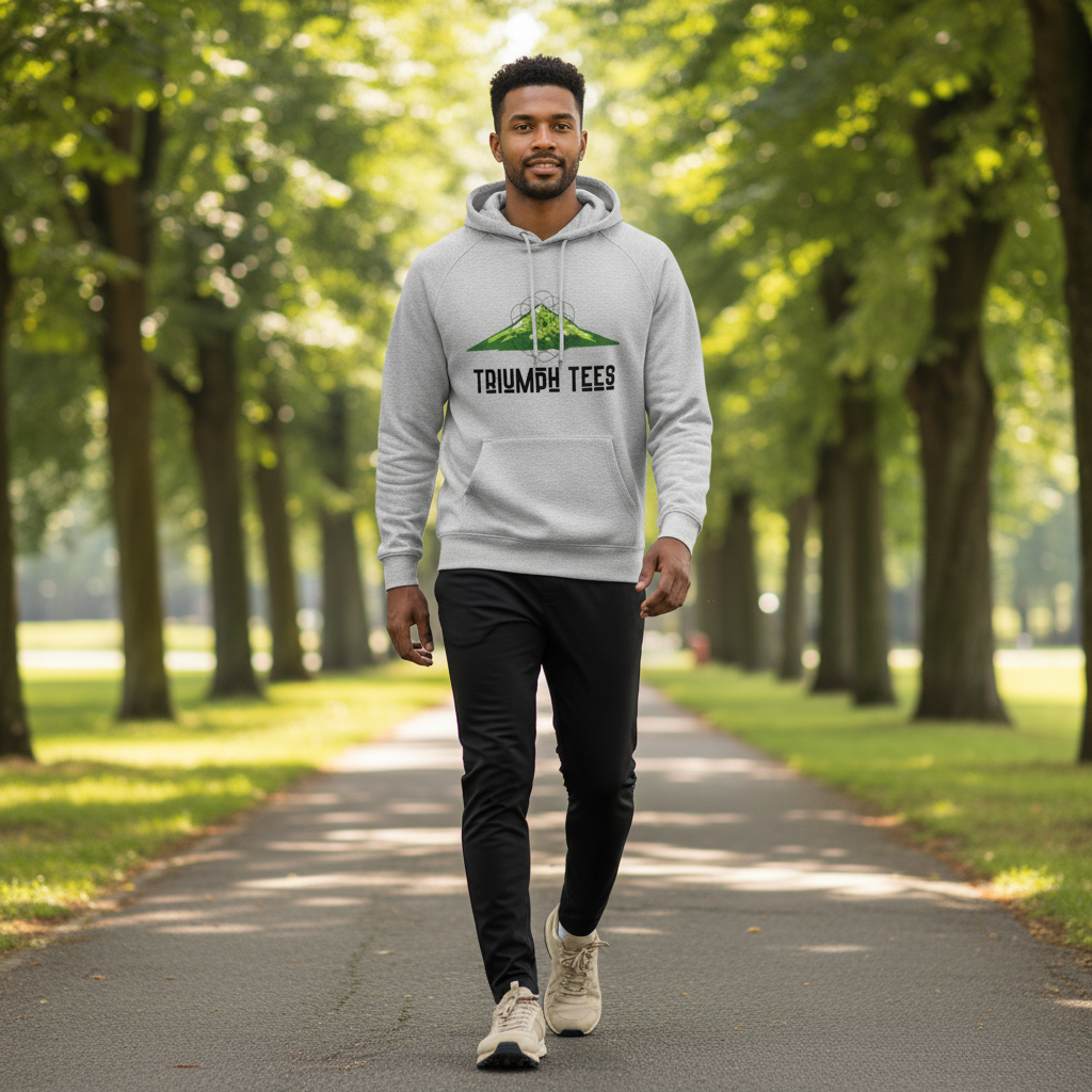 Unisex Organic Side Pocket Hoodie